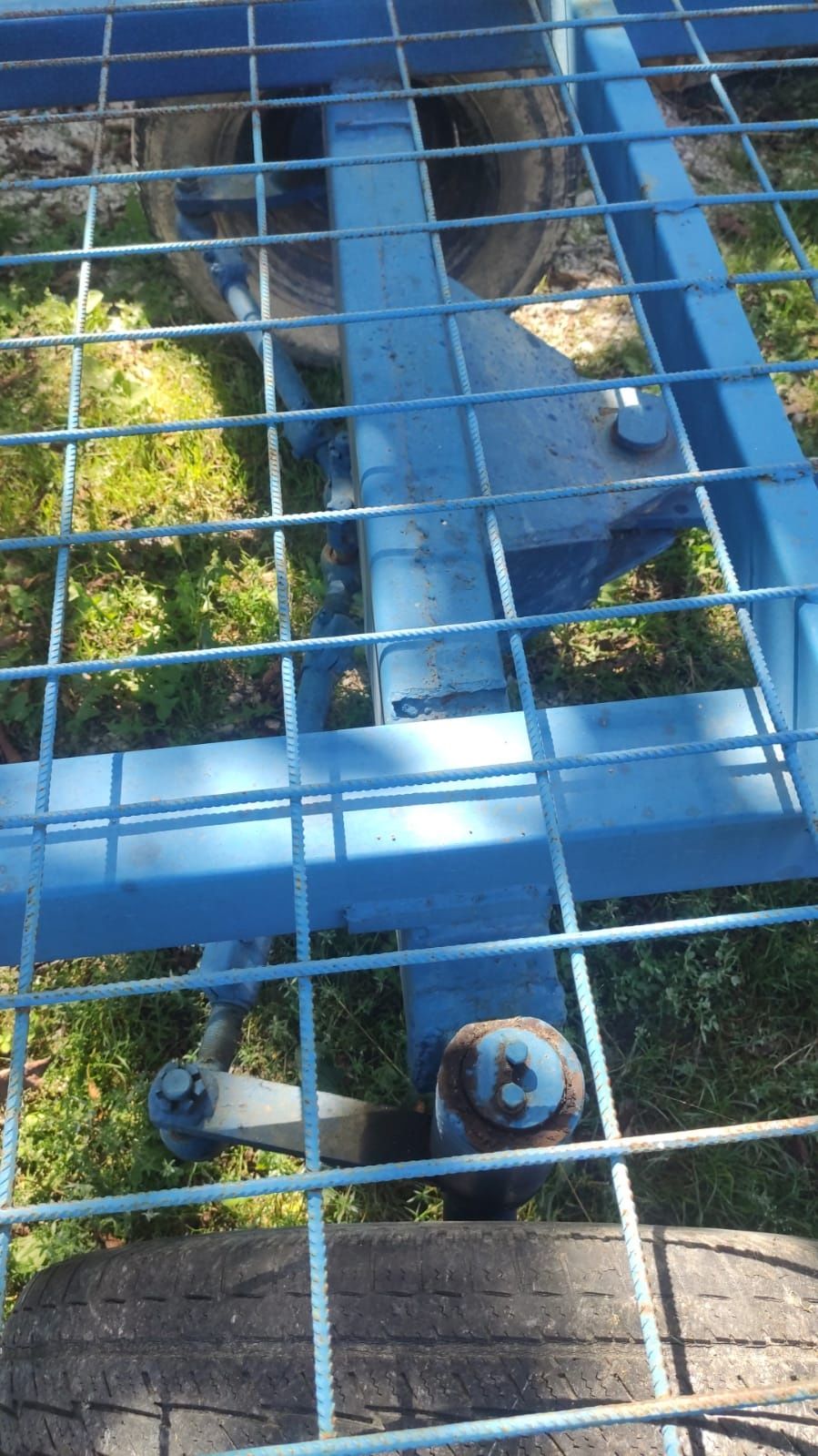 Trailer, platforma baloți ,fan