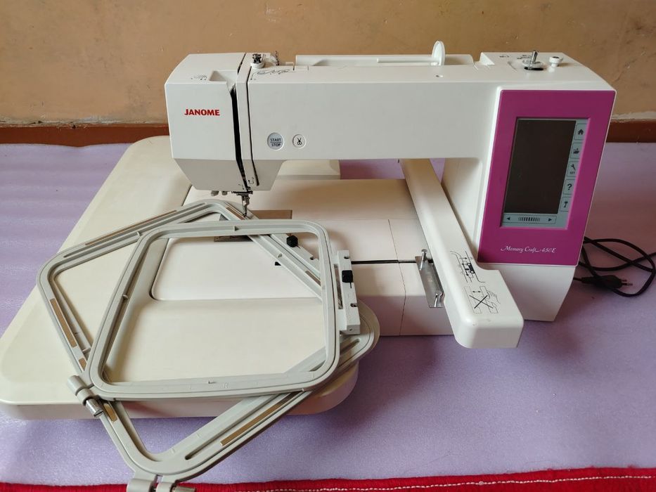 Janome 450e vishipka tikuv mashinkasi