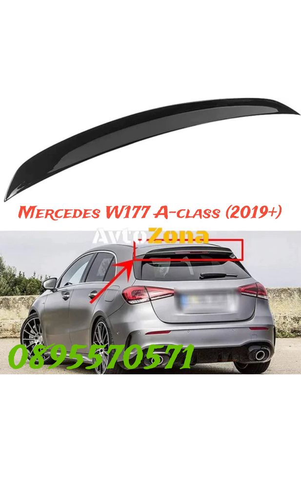 Mercedes W177 A-class (2019+) A35 - Спойлер антикрило AMG Style