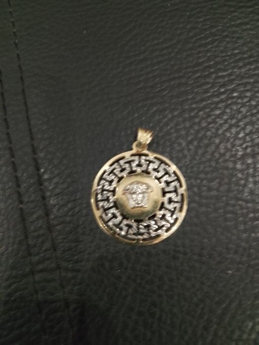 Златна висулка "Versace"