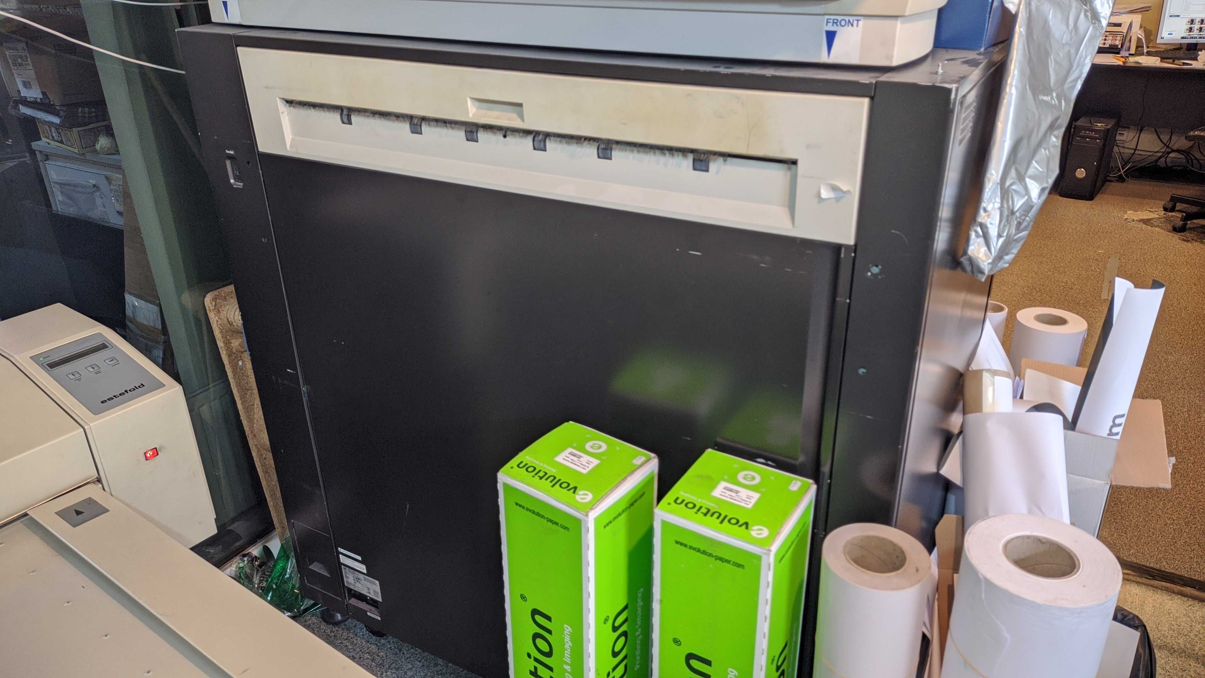 Plotter Laser A0 Color - Kip C7800 si Folder