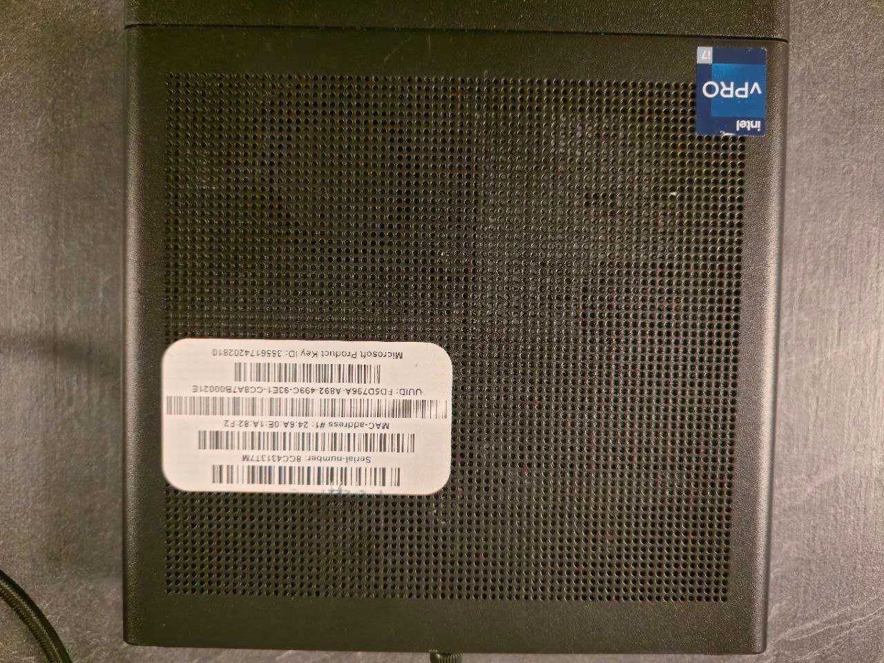 HP Elite Mini 800 G9 – i7-12700, 8GB RAM, SSD 512GB – Format Mini
