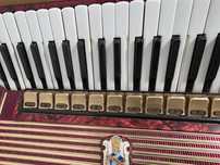 Acordeon weltmeister 120 Basi inclusiv cutie originala