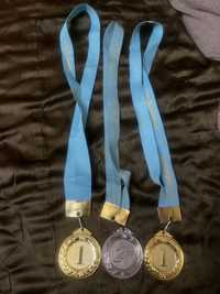 Медали 1 и 2  место