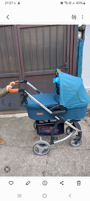 Бебешка количка 3 в 1 Kikaboo Madrid