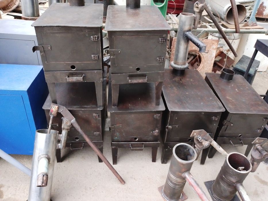 Pechkalar har xil razmerdagi