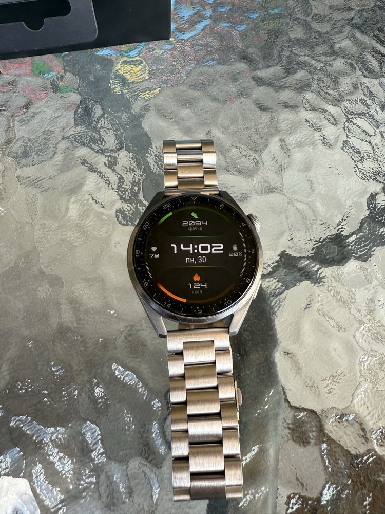 Huawei watch 3 pro titanium gray
