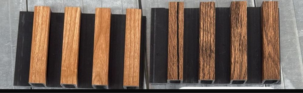 Riflaj decorativ riflaje lemn interior / exterior WPC REZISTENT LA APA