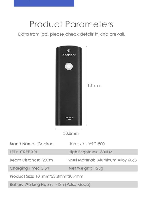 Far Gaciron v9cp-800