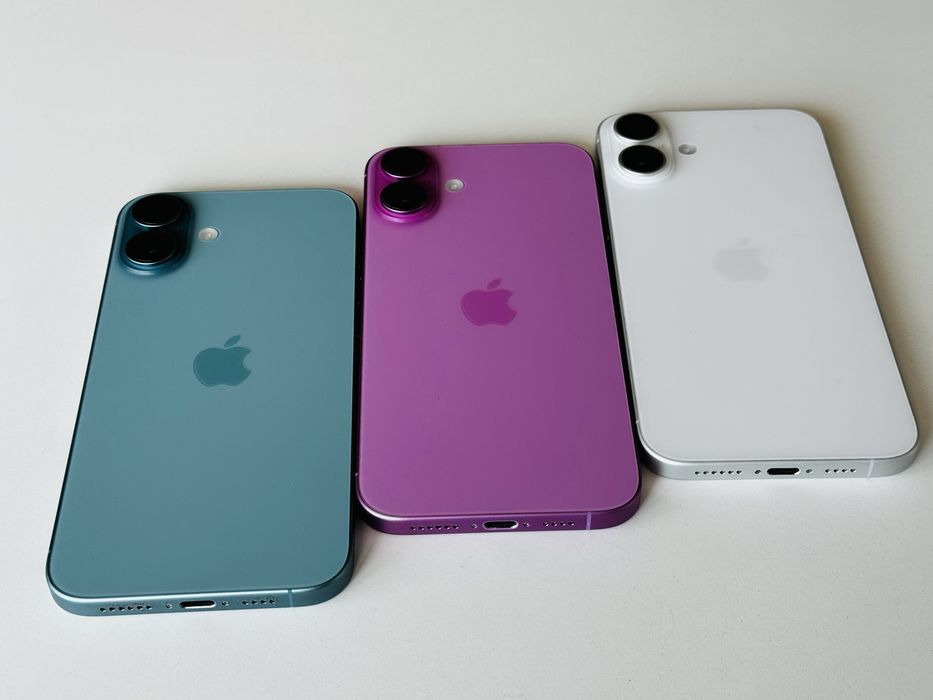 Iphone 16 Plus 128GB White Green Pink Гаранция 6 месеца