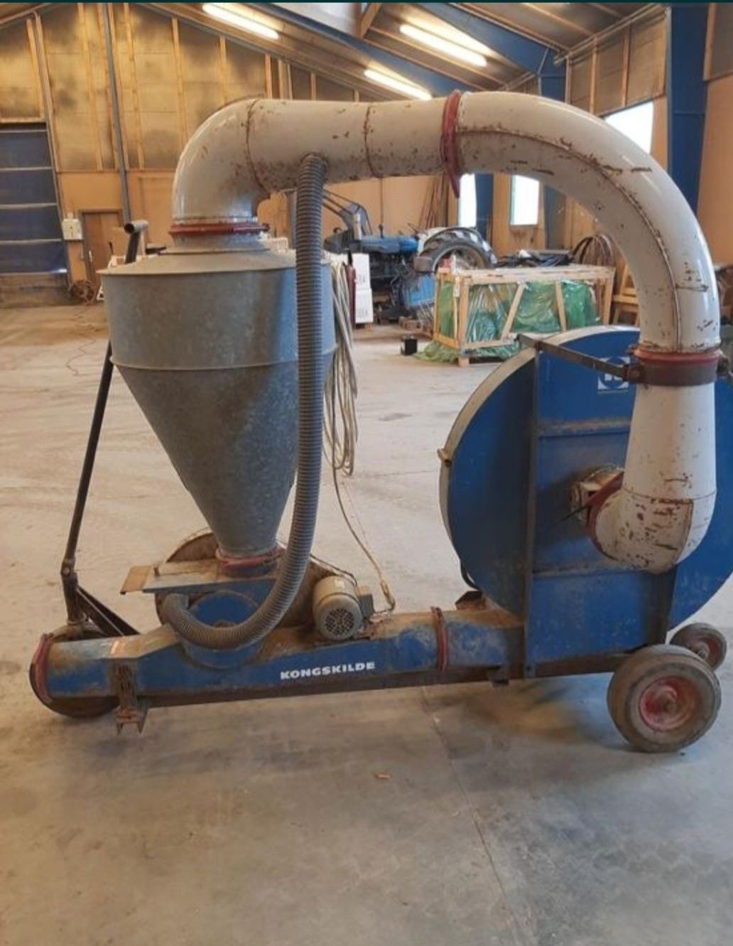 Transportor pneumatic cereale
