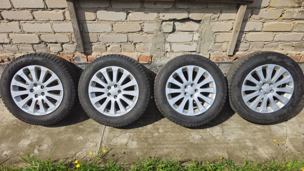 Диски subaru R16 + резина зима
