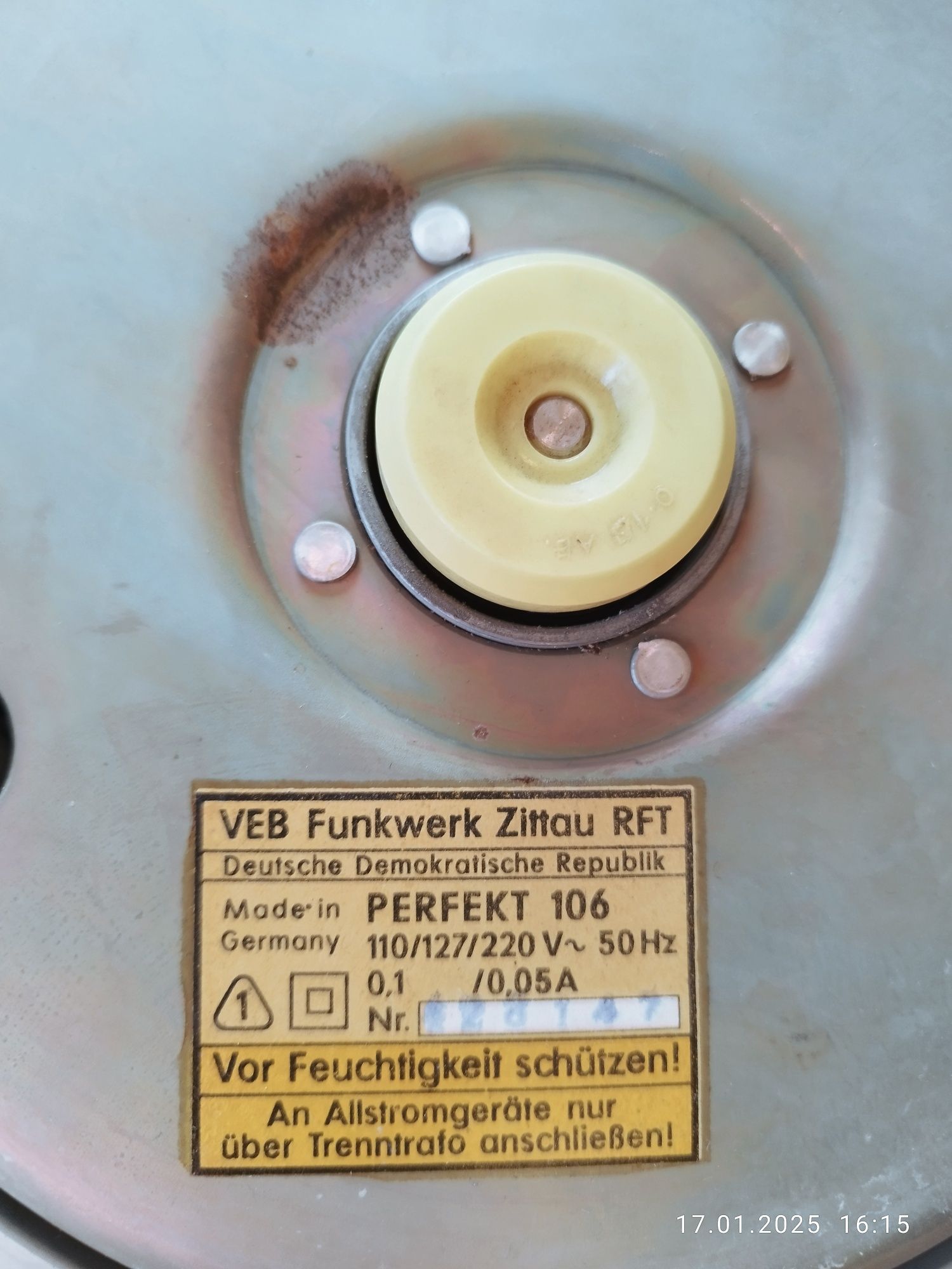 Грамофон ретро нов RFT 106