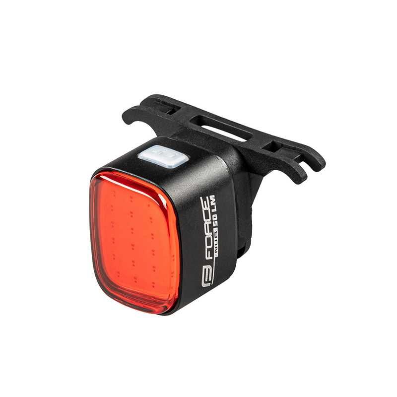 Задна LED стоп светлина за велосипед FORCE NUB 50 LM, 24 LED, USB