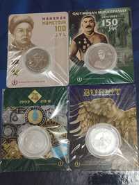 4. ) Монеты Казахстана в блистерах