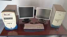 2 Calculatoare PC.+ 2 LCD + Laptop Fujitsu