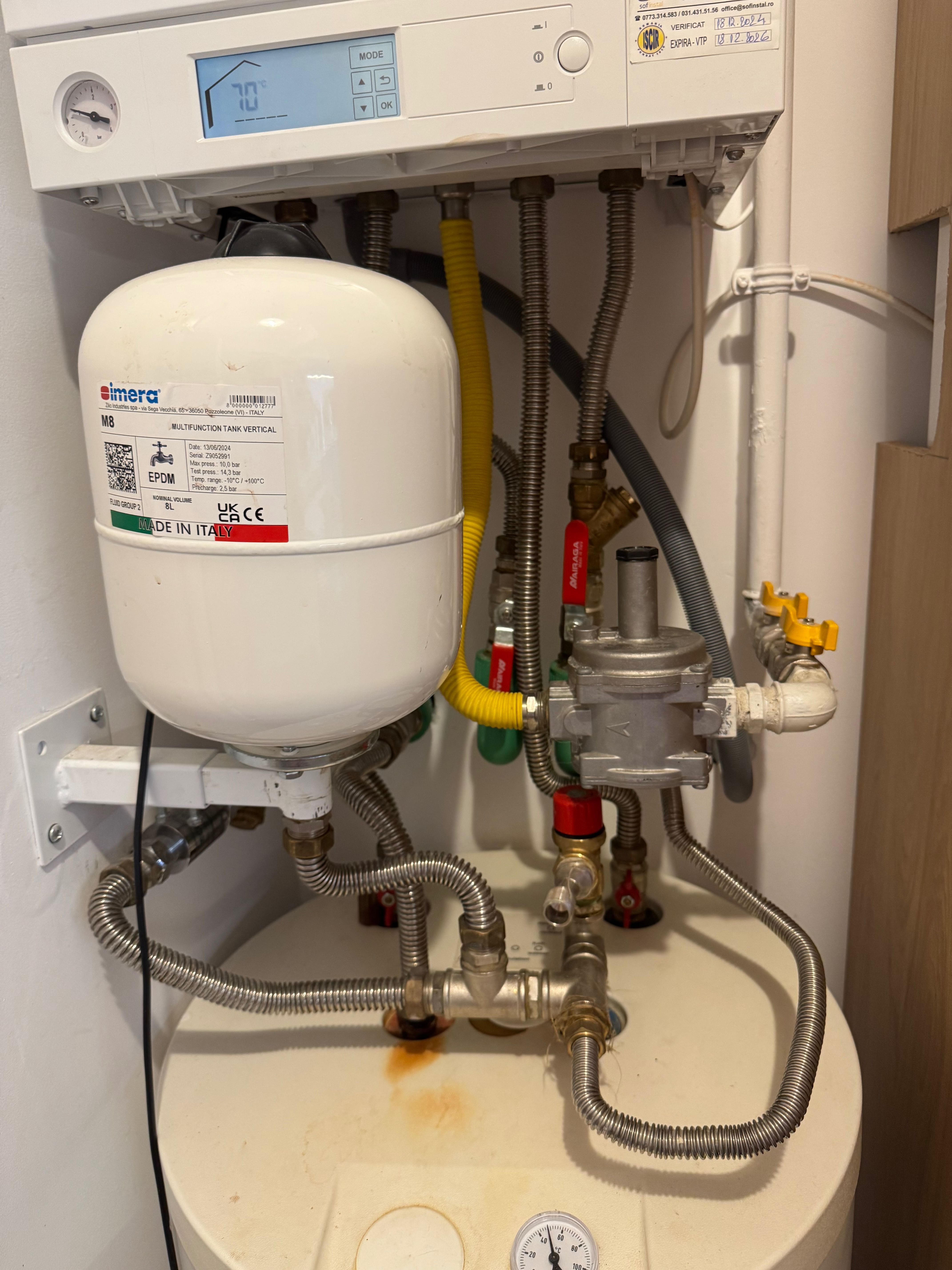 Centrala Viessmann cu boiler