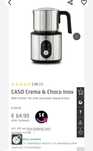 Aparat de spumare lapte, Caso Germany, Crema&Choco,350 ml, inox
Latte