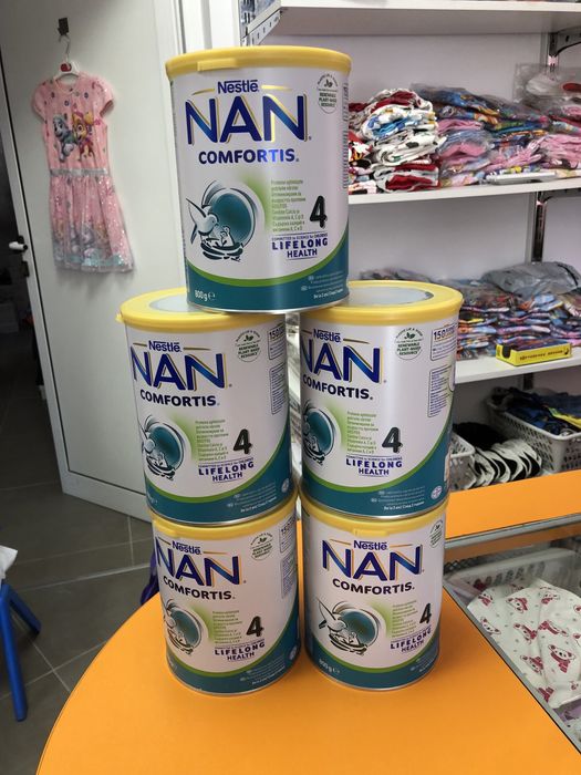 Nan comfort 4 адаптирано мляко