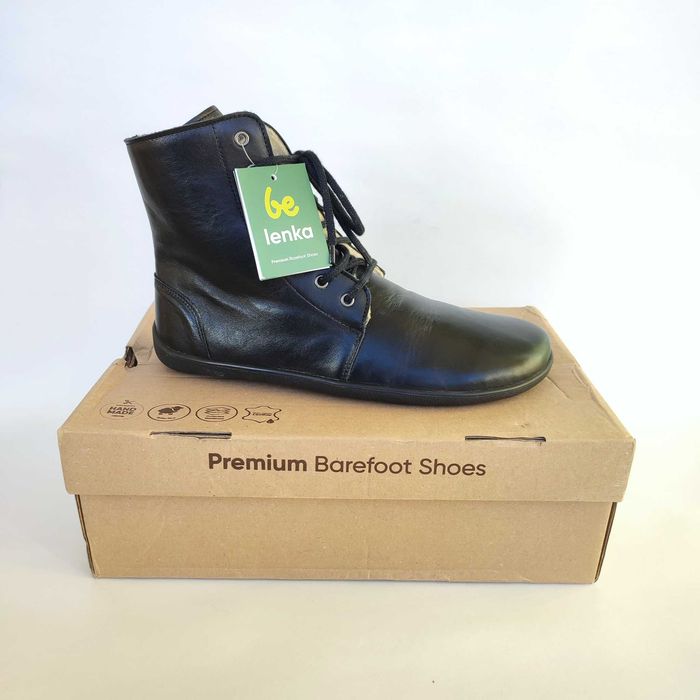 Ножи мъжки/унисекс Barefoot боти Be Lenka кожа вълна