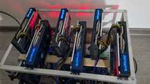 Rig minat cu placi nitro saphire 570 / 8 Gb
