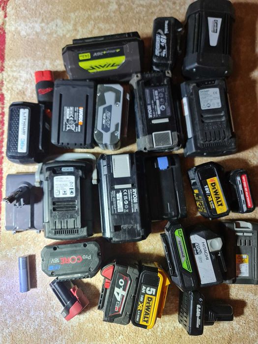 i acumulatorii bateri bosch hitachi koki 18v 4 5 a, wor, makit, dewalt