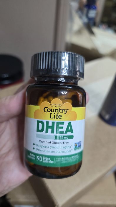 ДОСТАВКИ НЕТ Country Life, Life Extension DHEA 25 MADE in USA