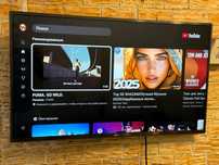Большой Smart телевизор LG с диагональю 43’’ (107 см). В отличном сост