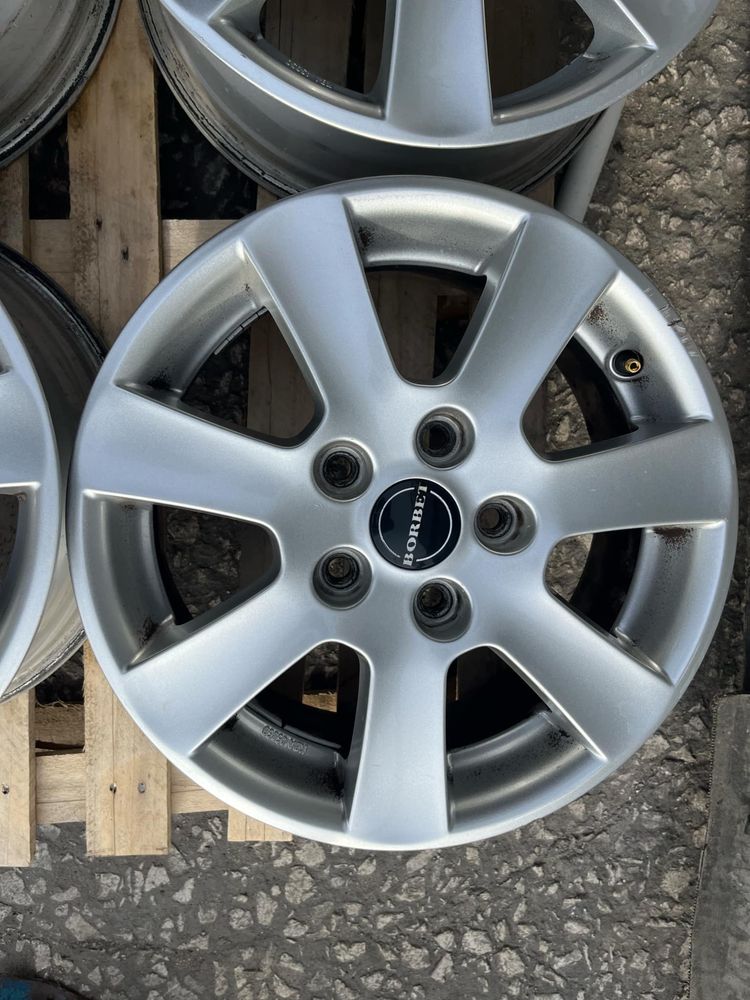 Джанти 15'' Borbet ca65535 6,5j et47 kba45850 5x112 Vw Audi Seat н 167