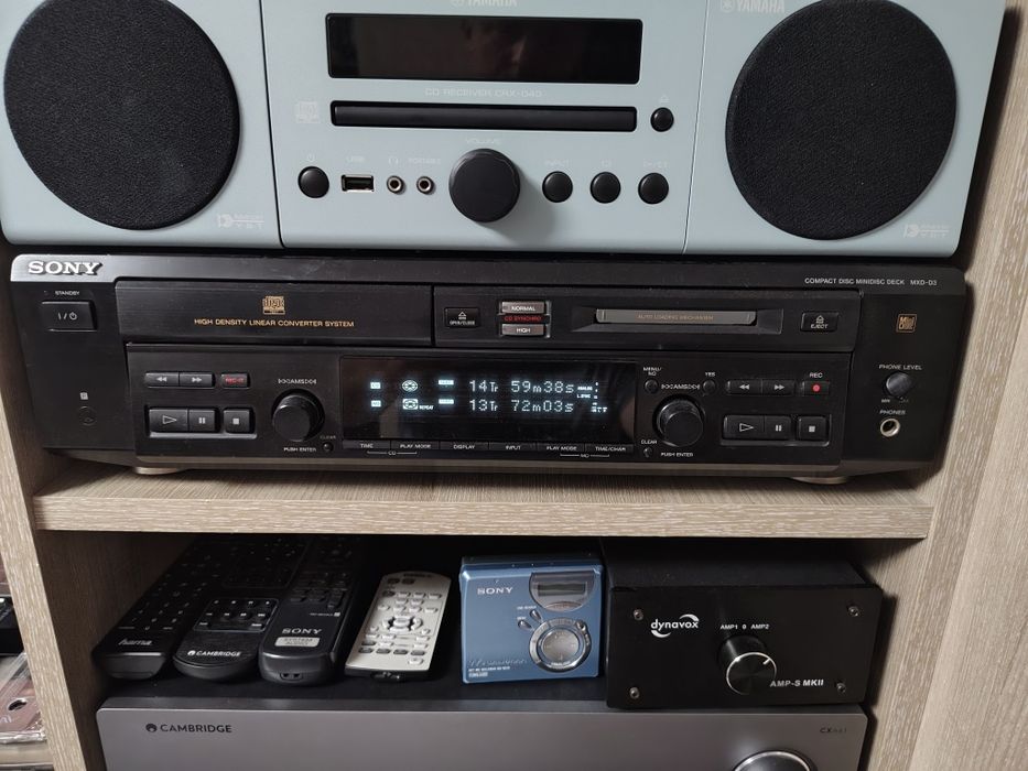 Vand combo minidisc cd Sony MXD-D3