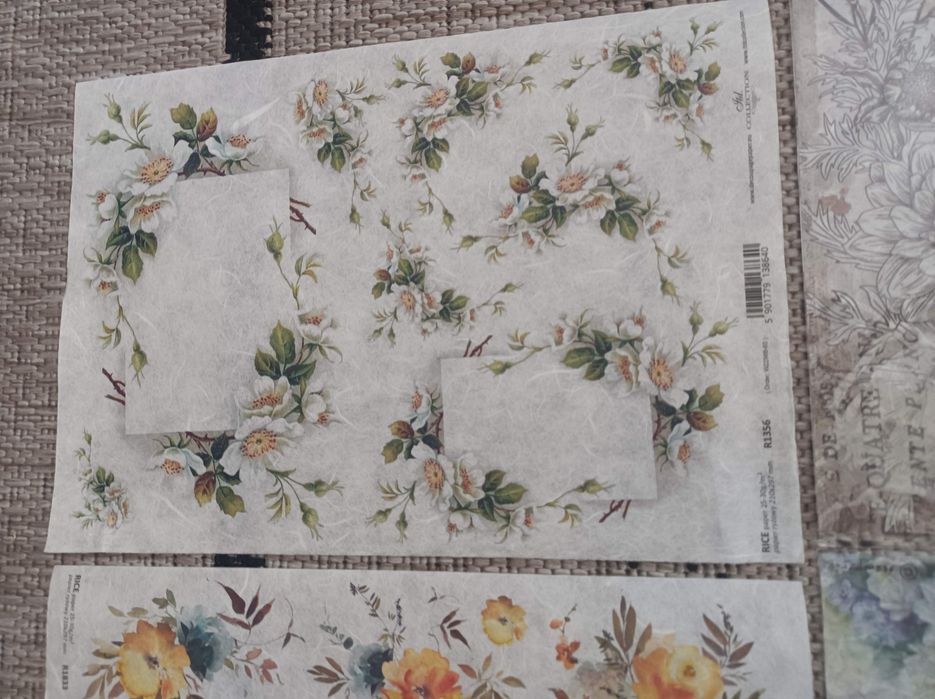 Декупажна хартия А4