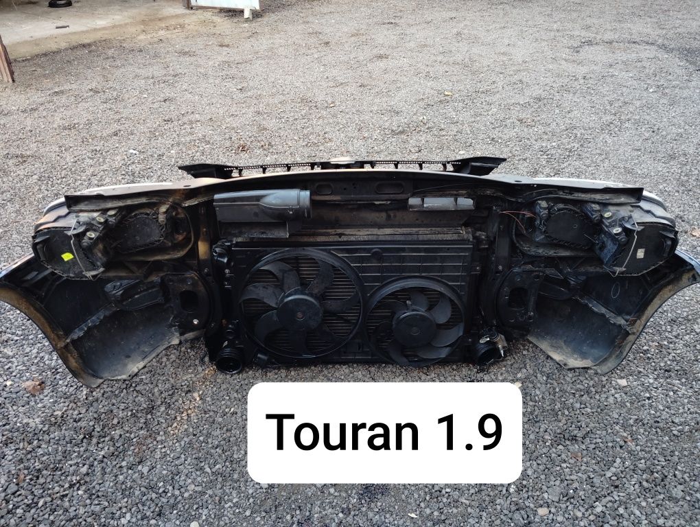 Trager complet Touran 1.9 radiator apa clima intercooler ventilatoare