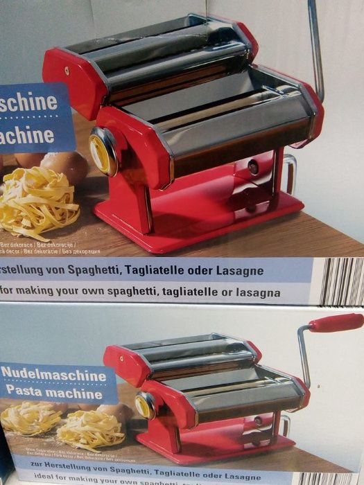 Машина за приготвяне на домашна прясна паста Inox. Нови !