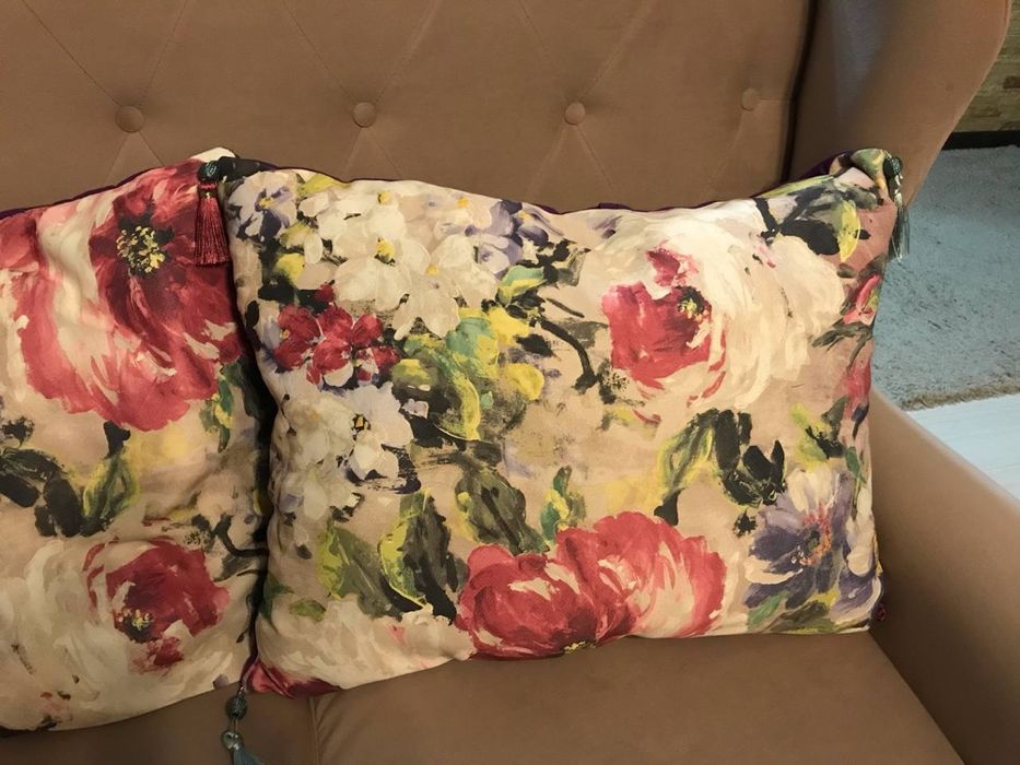 2 новые большие подушки для декора