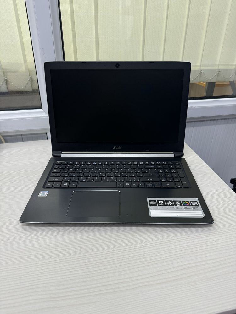 Ноутбук ACER CORE i5-7th RAM 8gb SSD 256gb HDD 1tb GeForce 940MX 2gb