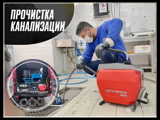 ПРОЧИСТКА канализации любои сложности.