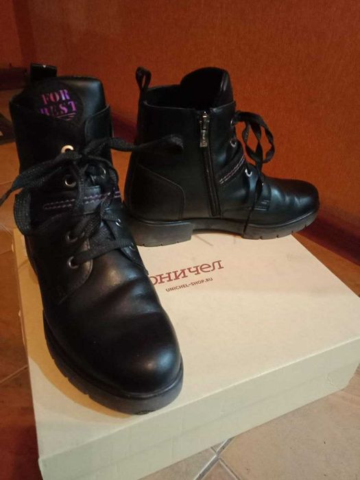 Ботинки женские натуралная кожа