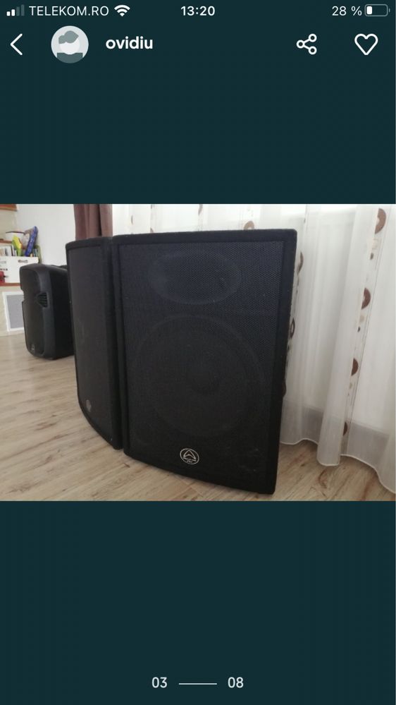 Boxe Wharfedale Pro SVP-X15,