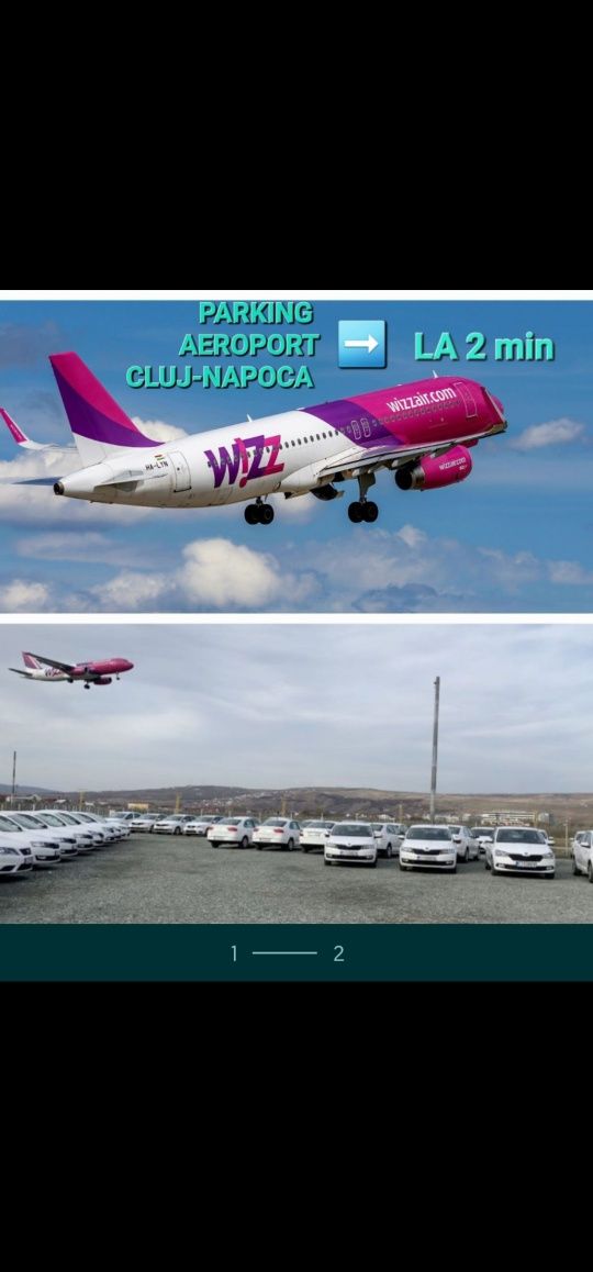 Parcare aeroport Cluj, parcare privata aeroport Cluj, parking aeroport