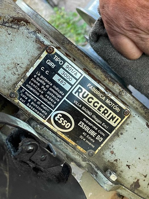 Motor pentru motocultor / motocoasa diesel / motorina Ruggerini
