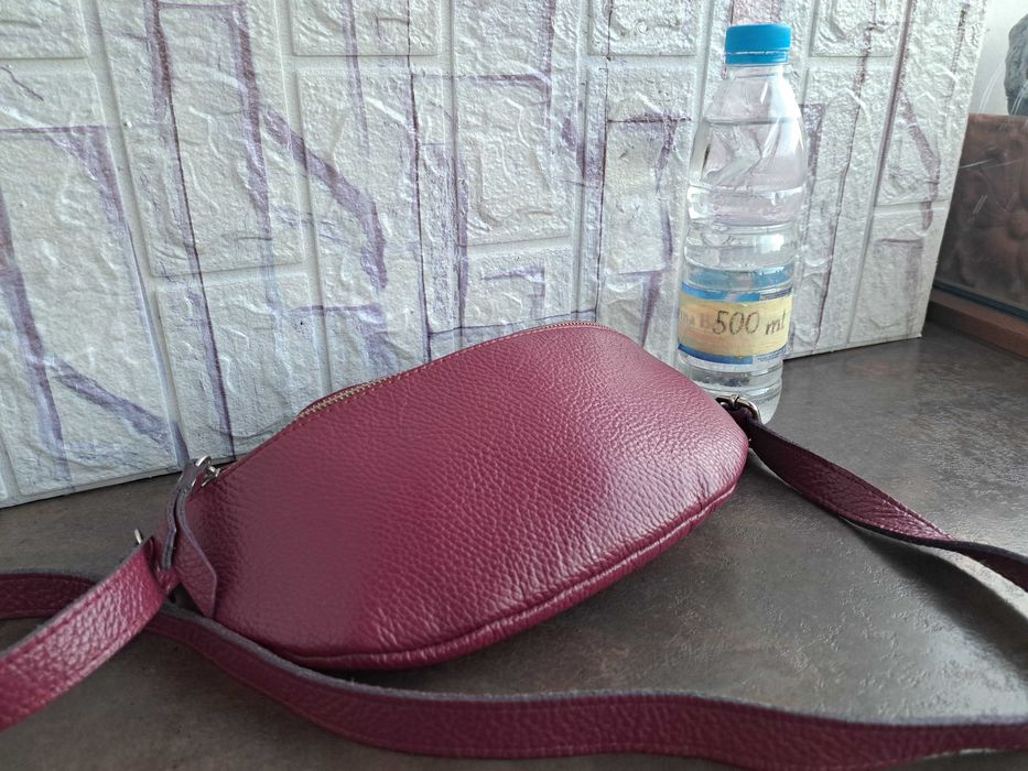 дамска чанта малка чантичка за кръста,банан,
торба-естествена кожа,