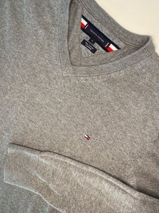 Pulover Tommy Hilfiger mărimea XL cașmir și bumbac