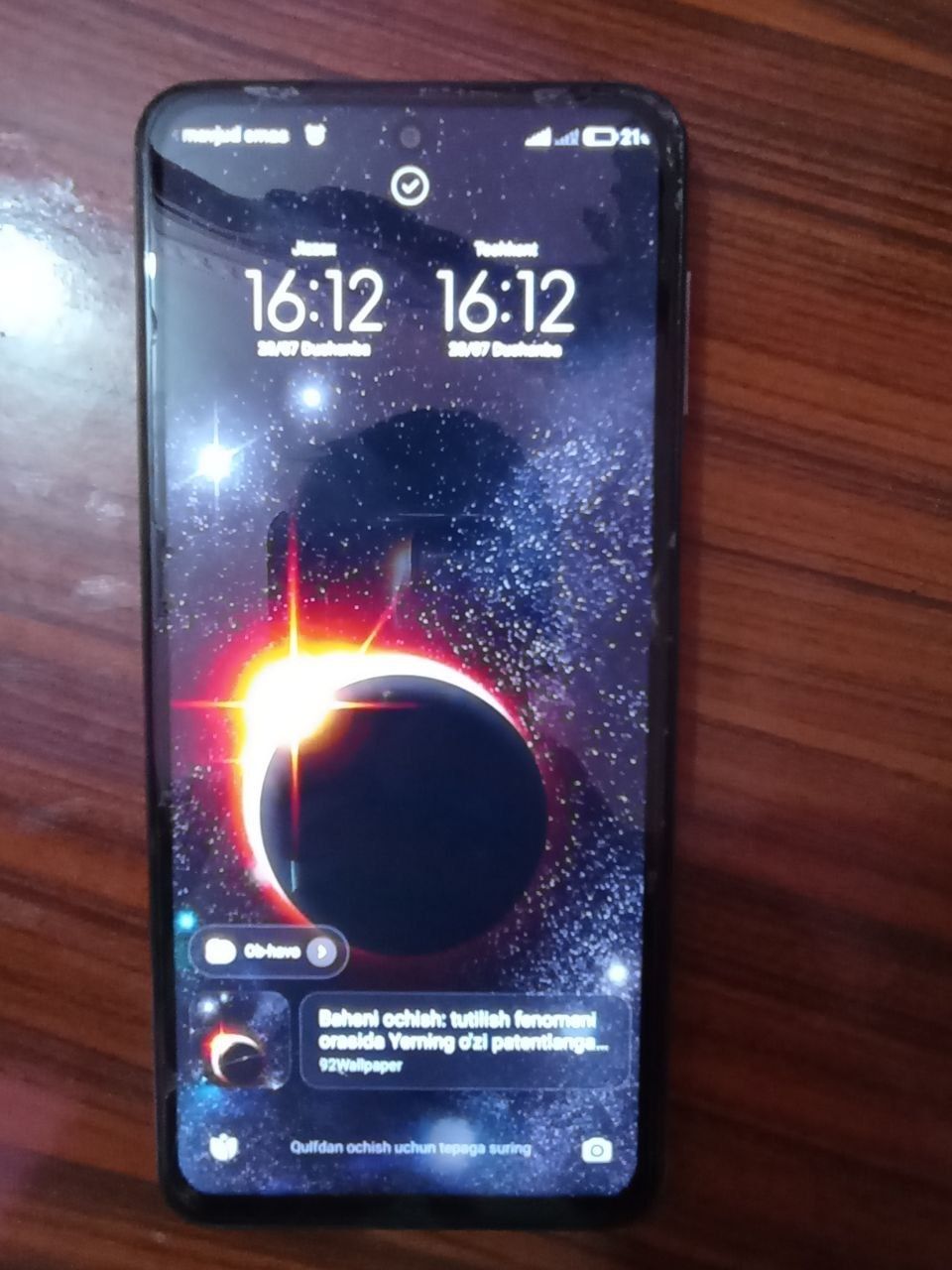 Redmi note 9 pro 128\6+2