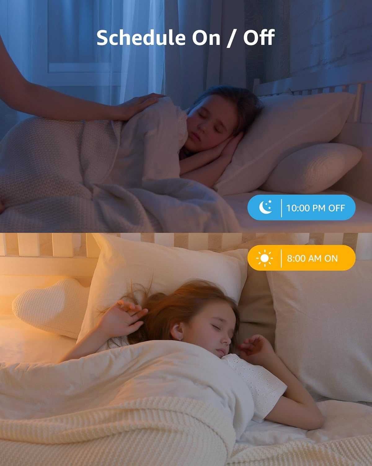 Комплект от 4 броя Смарт WiFi LED крушки Lepro GU10 RGB + Топло  2700K