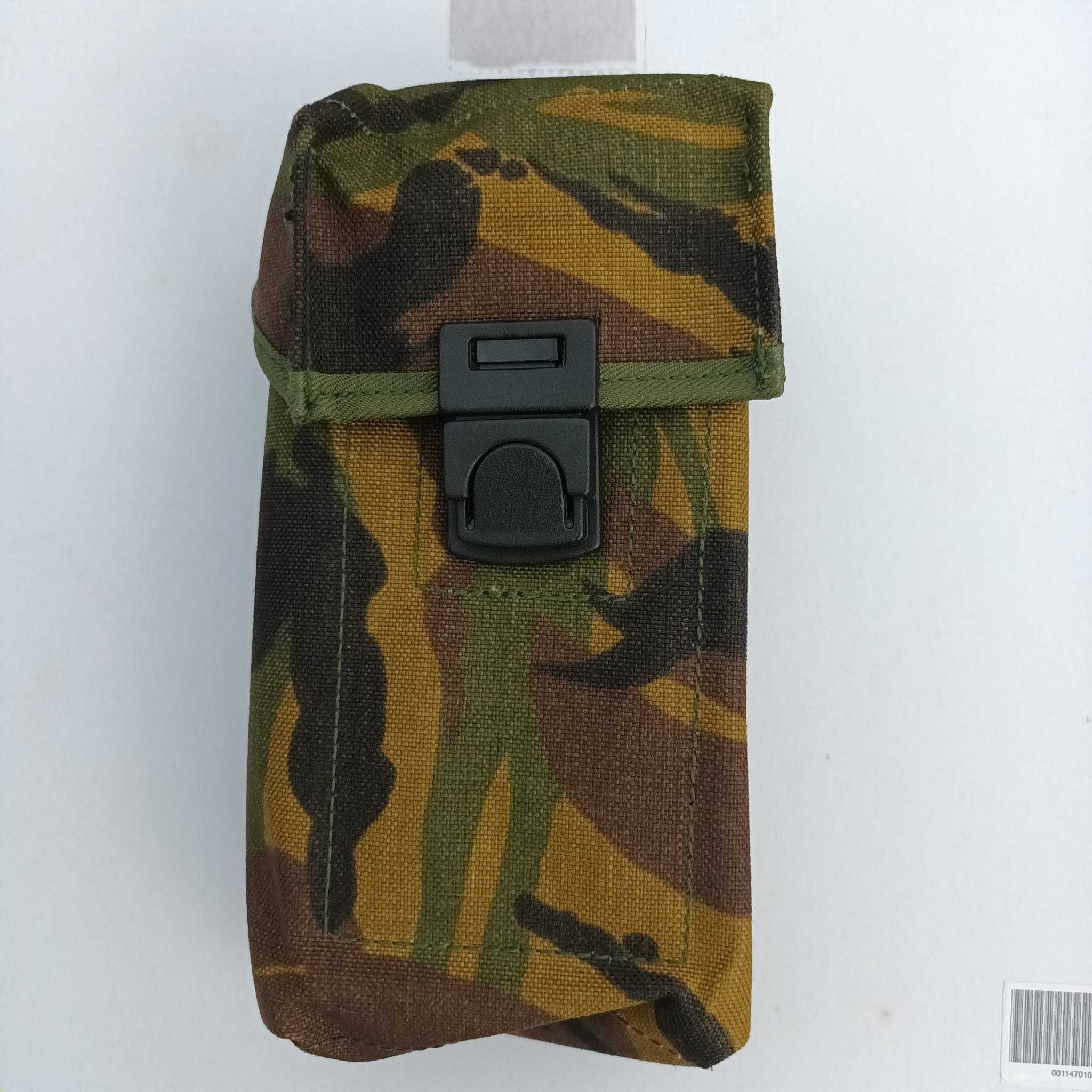 Suport incarcatoare pistol, dublu. DPM Woodland fabricatie UK.