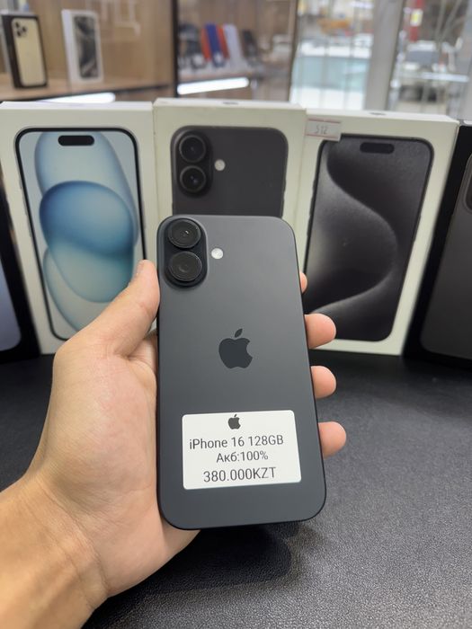 iPhone 16 128GB 100% 88ЦП