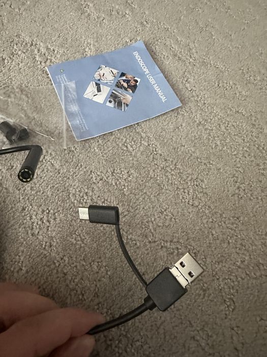 Camera video endoscopica mini noua