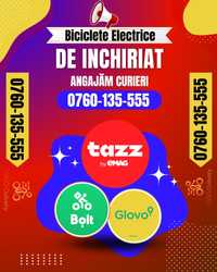 Angajam curieri Glovo Bolt Tazz / inchiriem bicicleta electrica