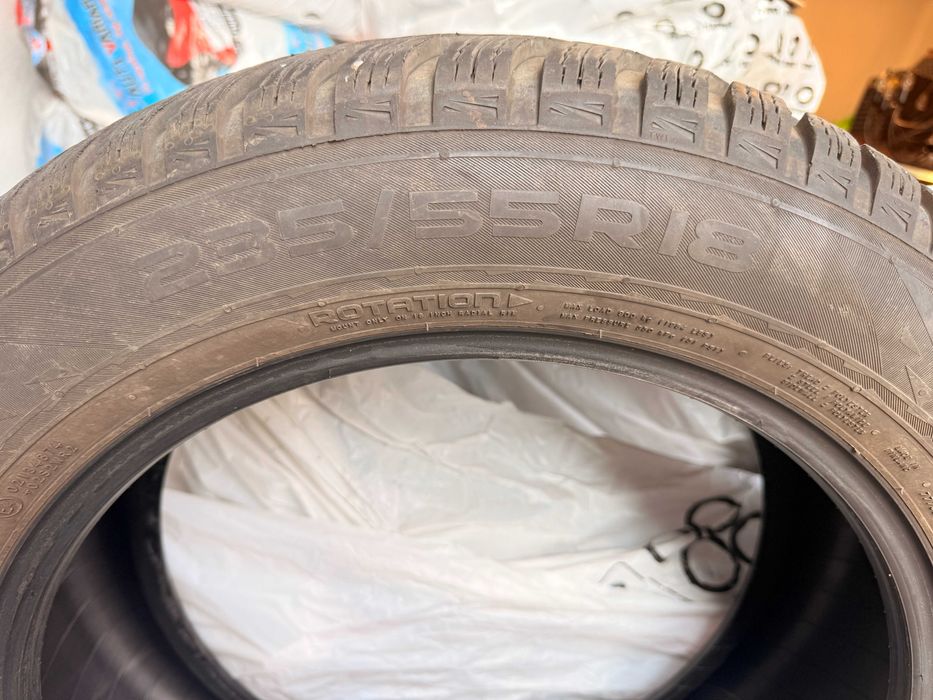 anvelope Nokian 235/55/18 1 an folosite