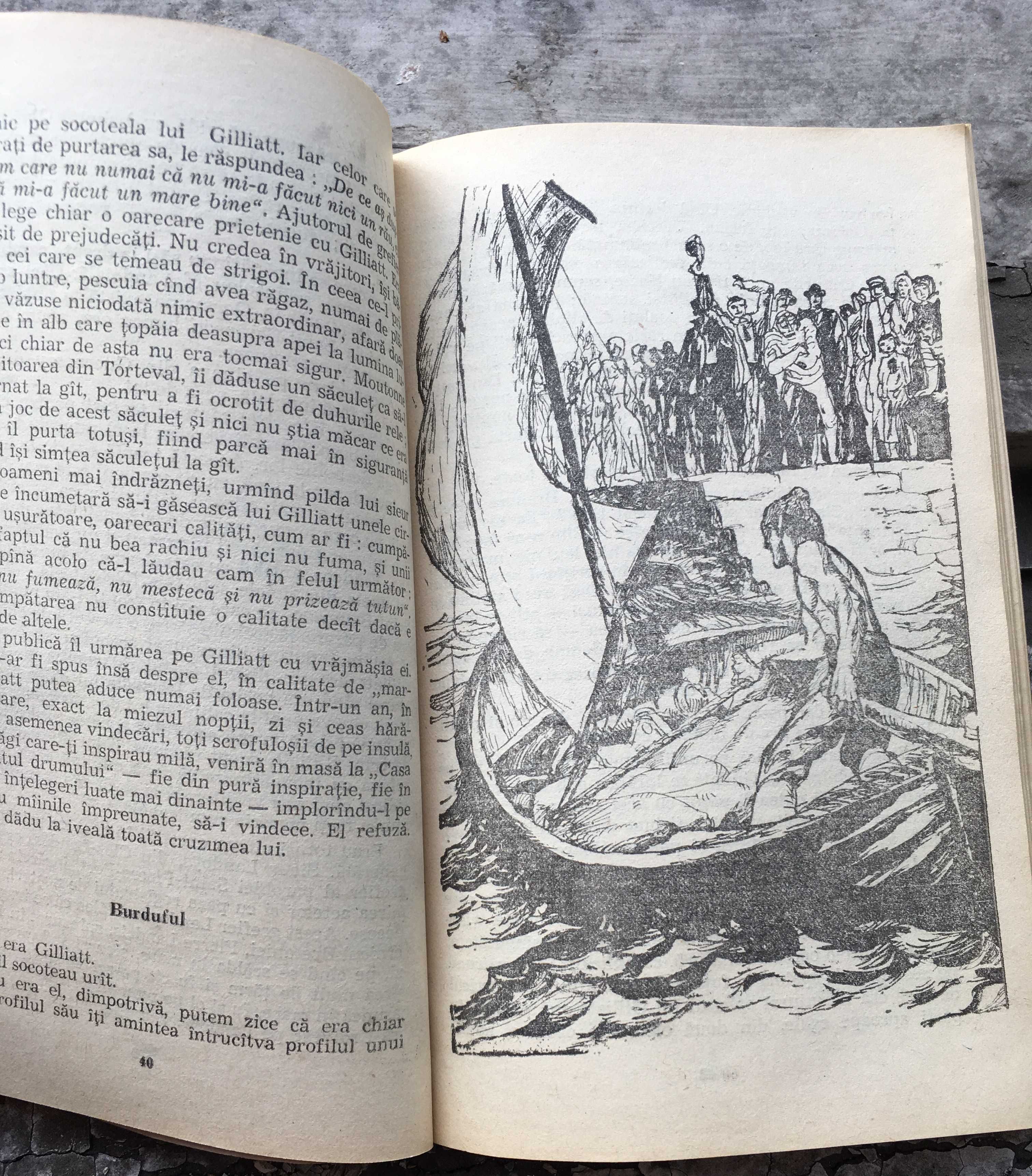 Victor Hugo: Oamenii mării (ed. 1989)